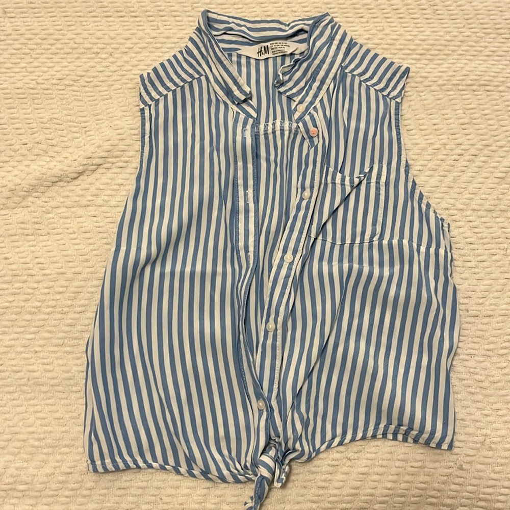 Blue kids top